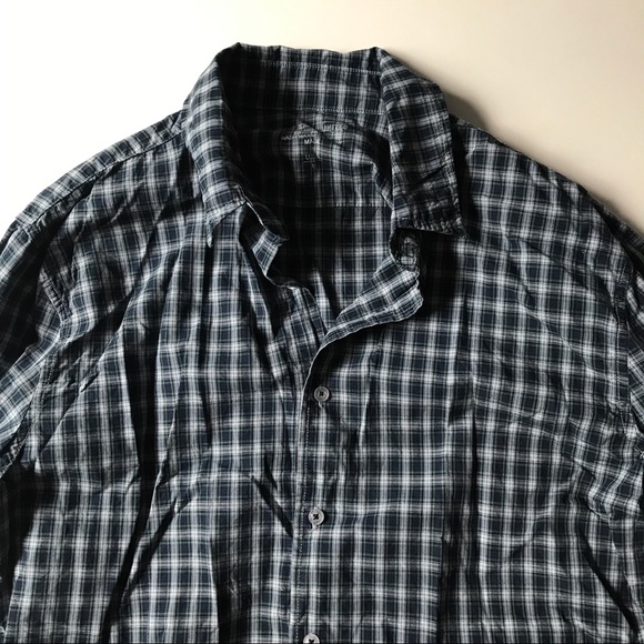 Save Khaki casual checkered buttondown - Picture 4 of 5